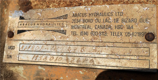 Abacus Hydraulics Hydraulic-type Mill Inching Drive)